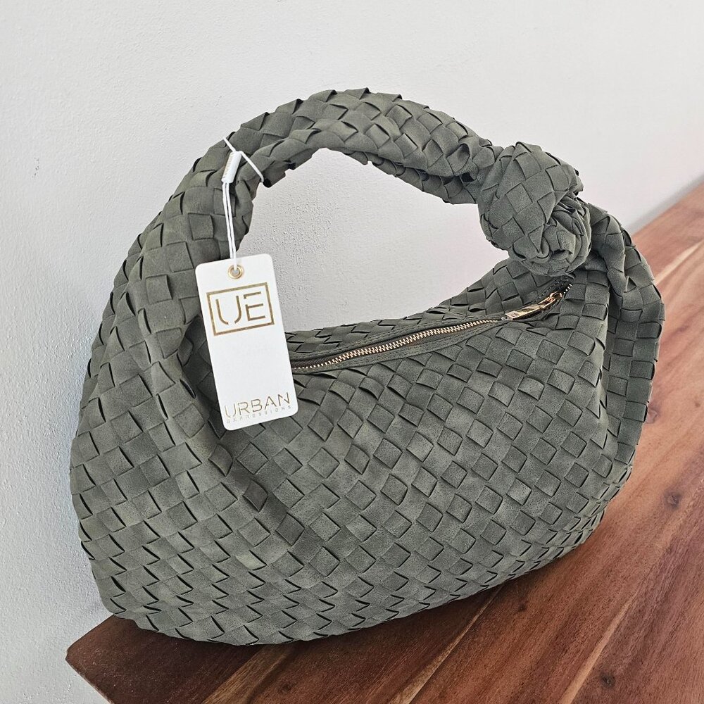 Stylish Olive Green Women's Bag - Picture 6 of 7